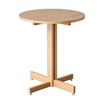KUMU cafébord - Oljad ek, Ø65 cm - MOEBE