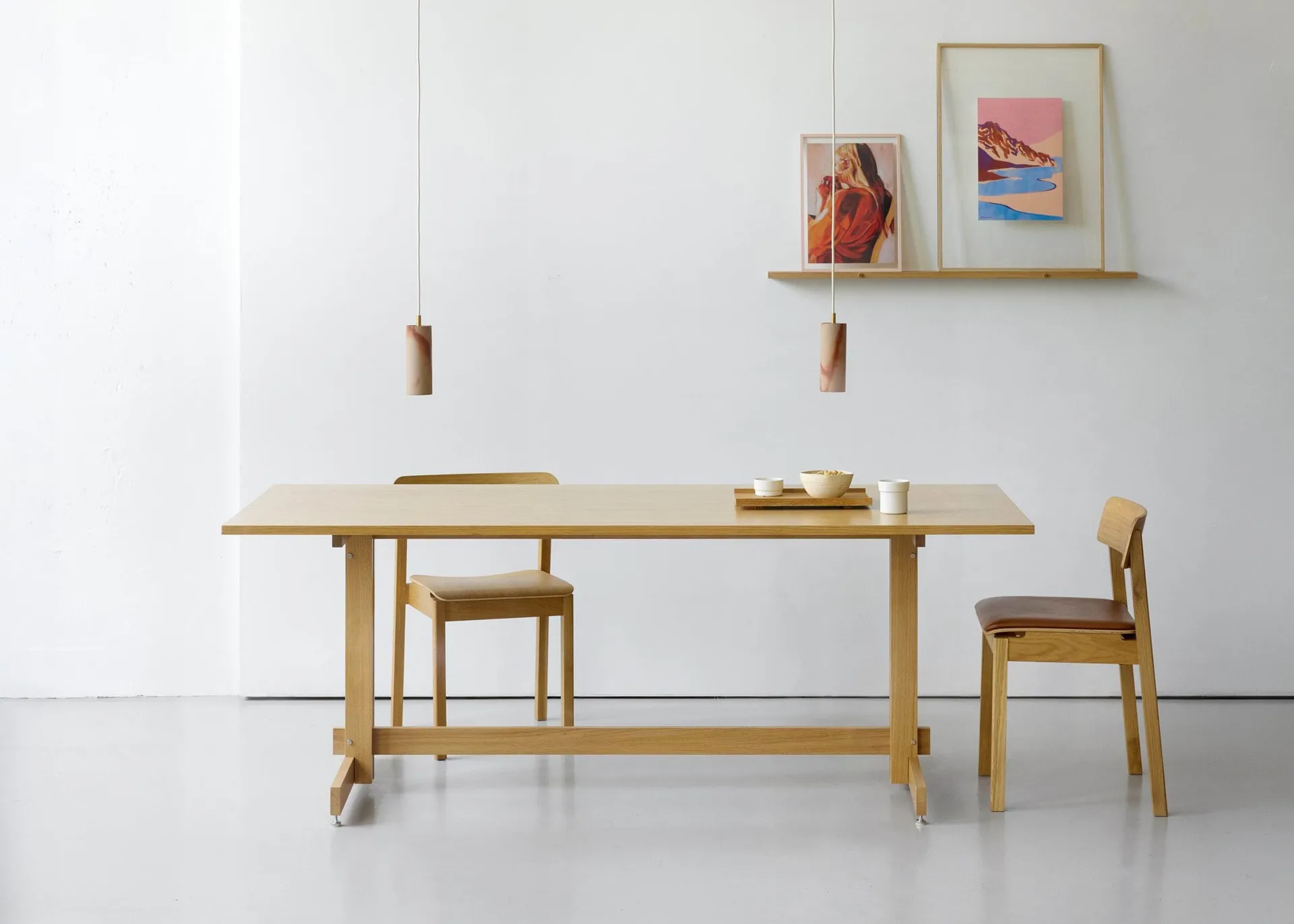 KUMU matbord, Oljad ek, 90x220 cm MOEBE