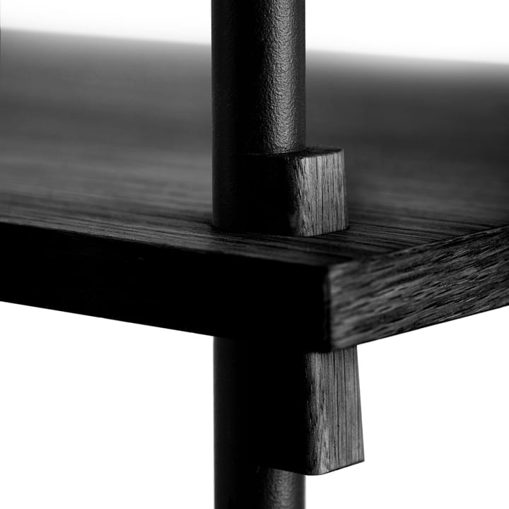 Moebe bakstycke till hylla 85 cm, Black MOEBE