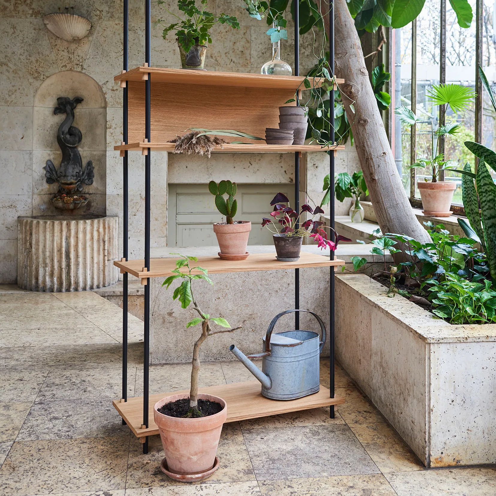 Moebe bakstycke till hylla 85 cm, Oak MOEBE