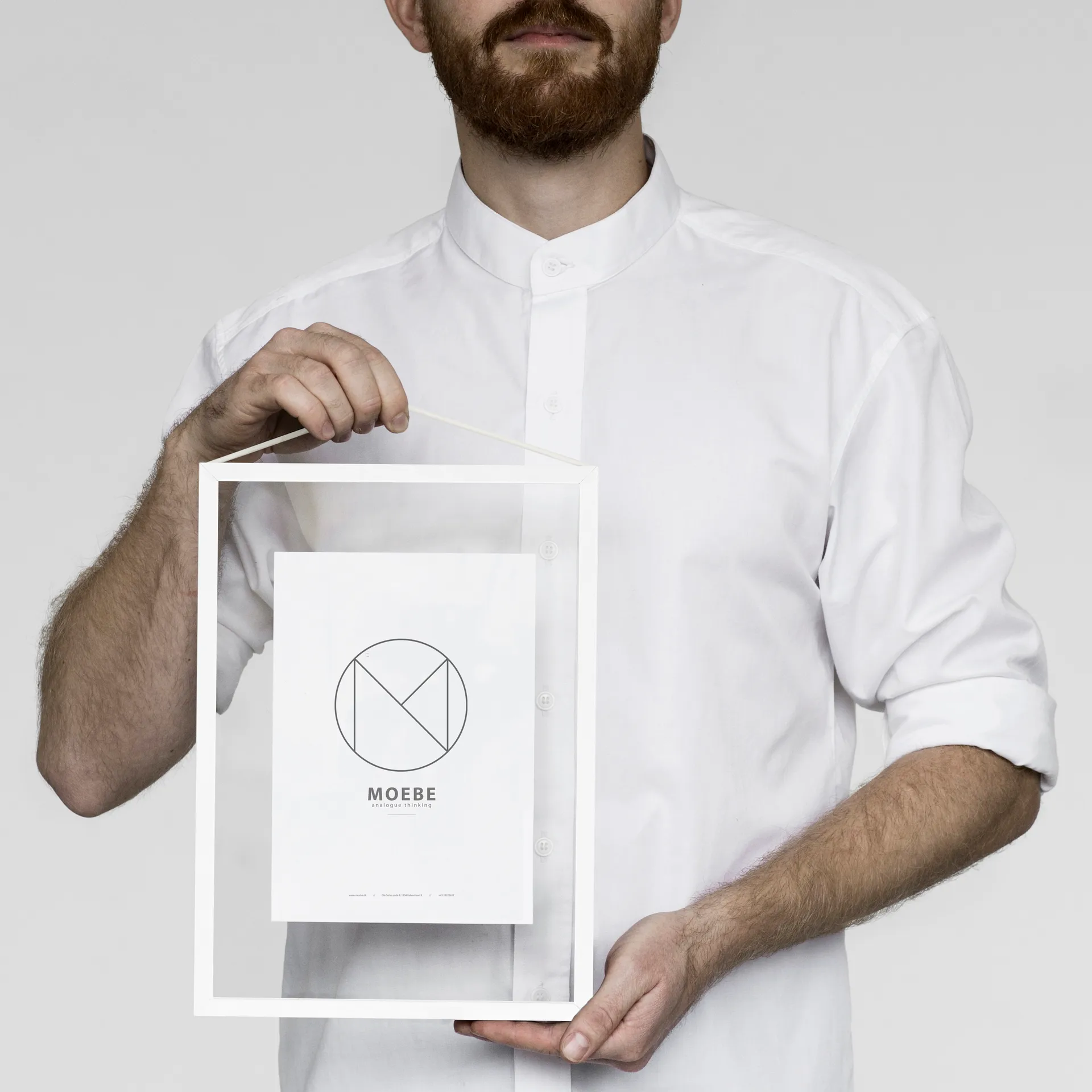 Moebe Frame A4 23x31,7 cm, Vit MOEBE