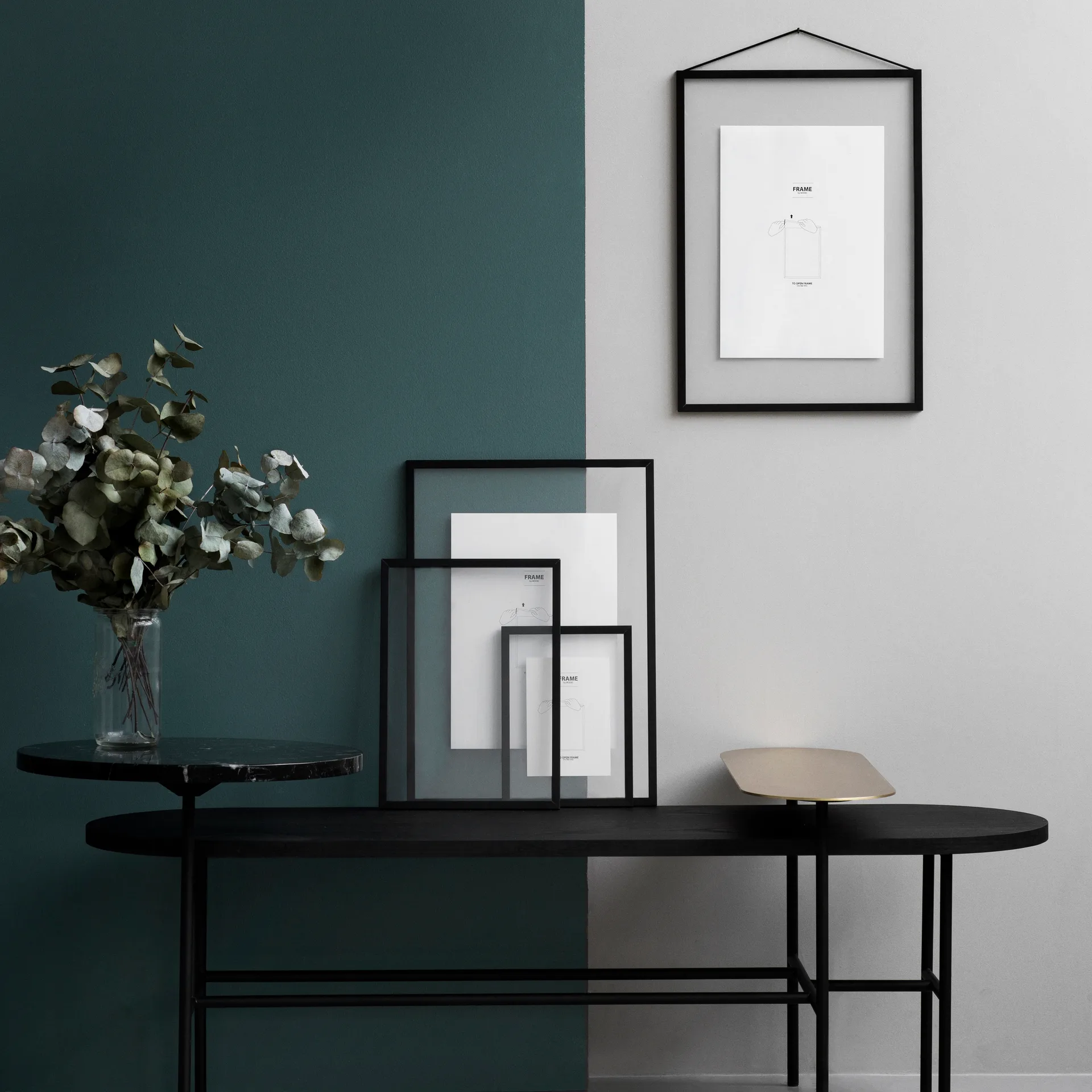 Moebe Frame A5 16,8x23 cm, Svart MOEBE