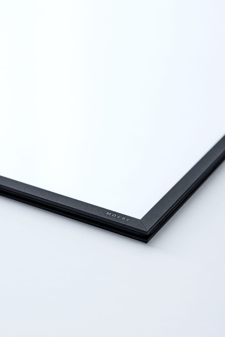 Moebe ram 50x70 cm, Transparent, Black MOEBE