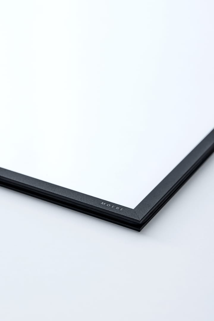 Moebe ram 50x70 cm - Transparent, Black - MOEBE