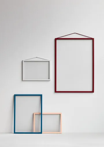 Moebe ram A3 31,3x43,6 cm - Transparent, Red - MOEBE