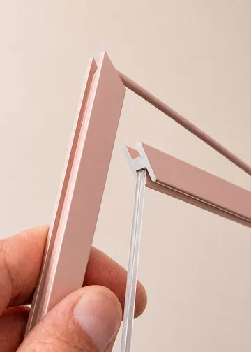 Moebe ram A4 22,6x31,3 cm - Blush pink - MOEBE