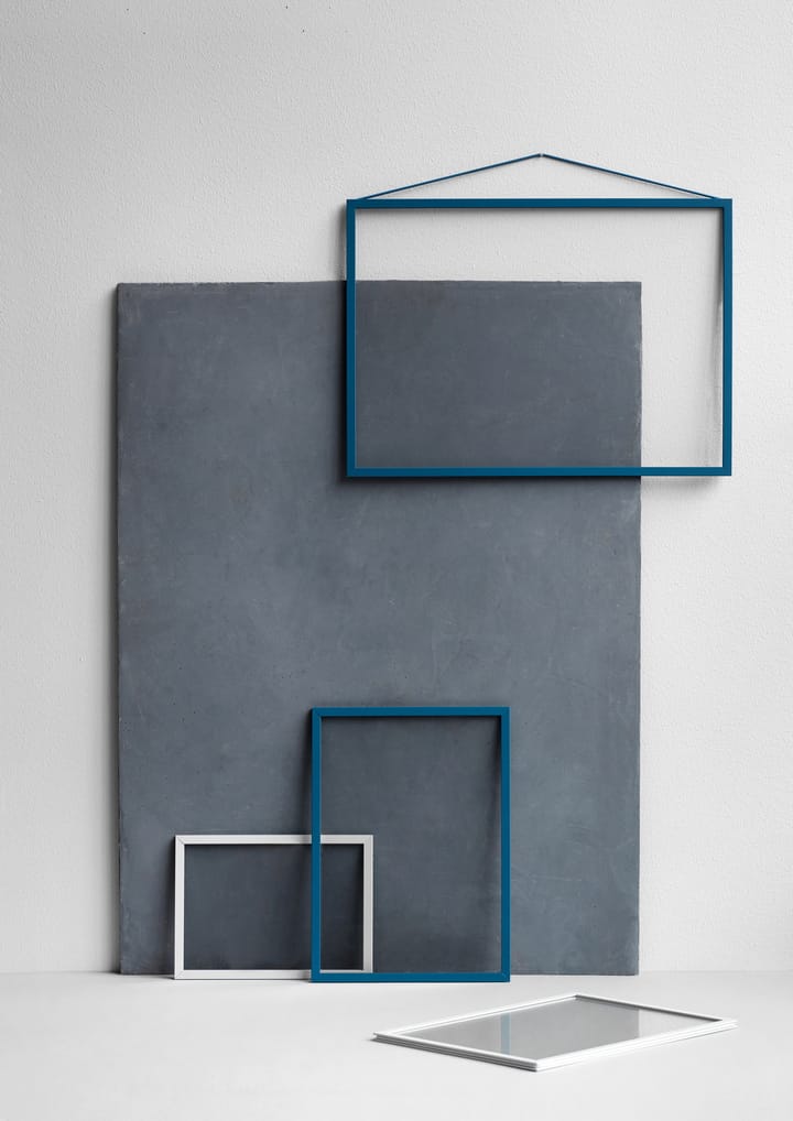 Moebe ram A4 22,6x31,3 cm - Transparent, Blue - MOEBE