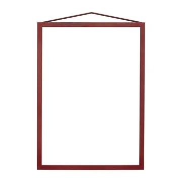 Moebe ram A4 22,6x31,3 cm - Transparent, Red - MOEBE