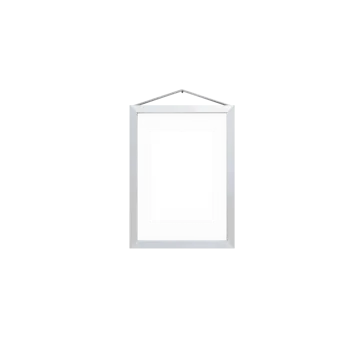 Moebe ram A5 16,5x22,7 cm - Brushed aluminium - MOEBE