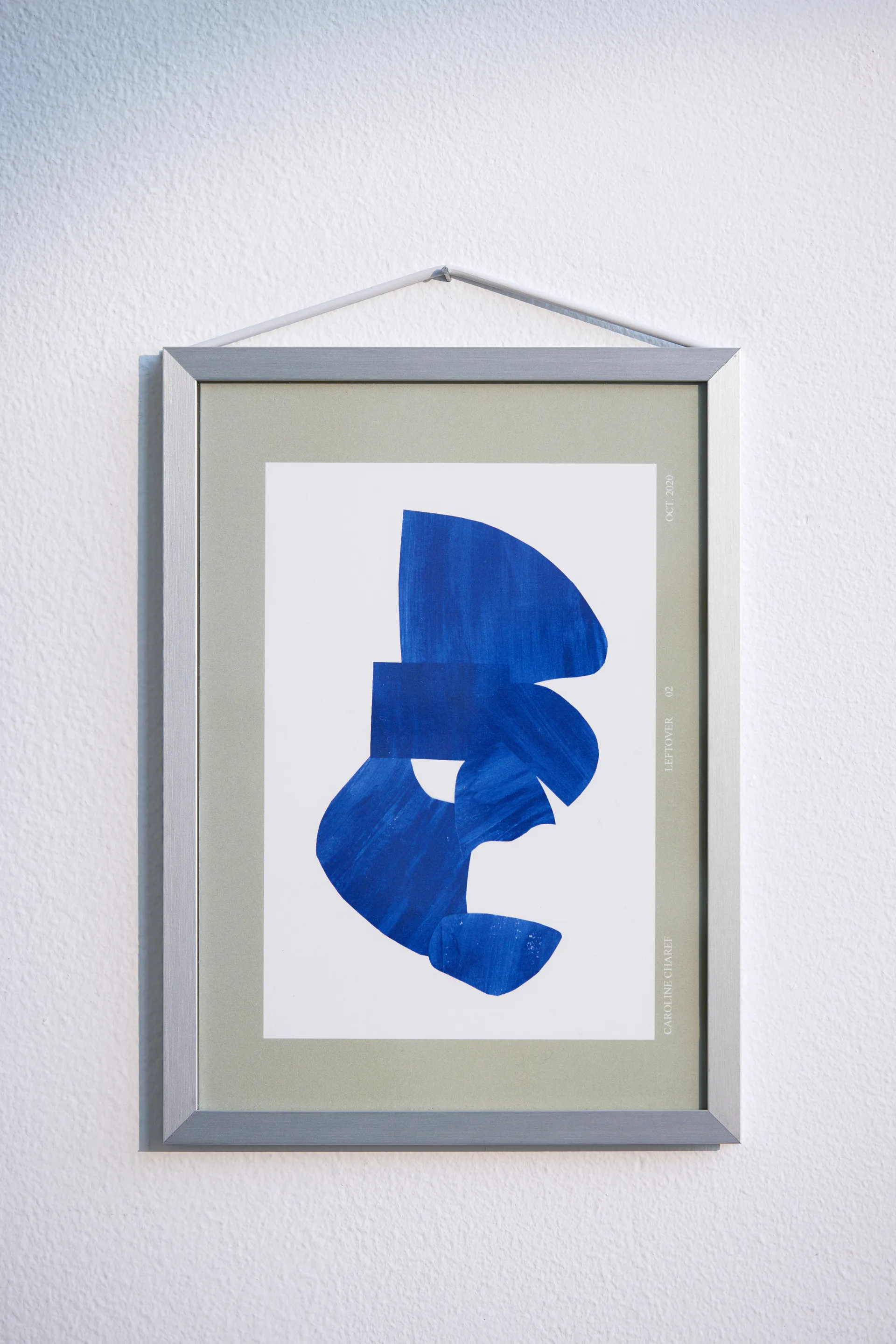 Moebe ram A5 16,5x22,7 cm, Brushed aluminium MOEBE