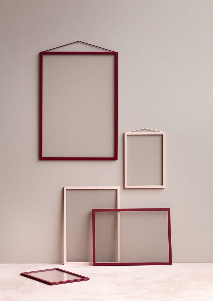 Moebe ram A5 16,5x22,7 cm, Transparent, Pink MOEBE