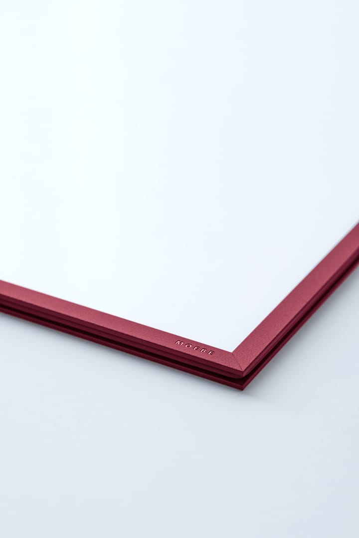 Moebe ram A5 16,5x22,7 cm, Transparent, Red MOEBE