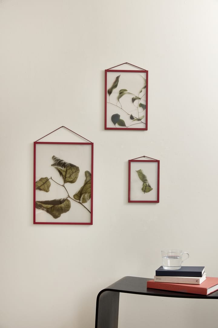 Moebe ram A5 16,5x22,7 cm, Transparent, Red MOEBE