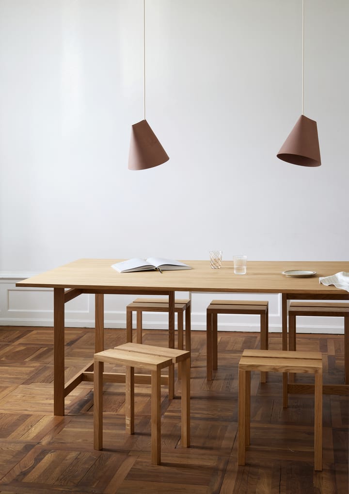 Moebe rectangular dining dable matbord 160x90 cm, Ek MOEBE