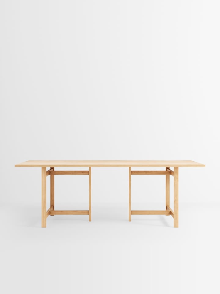 Moebe rectangular dining dable matbord 220x90 cm, Ek MOEBE