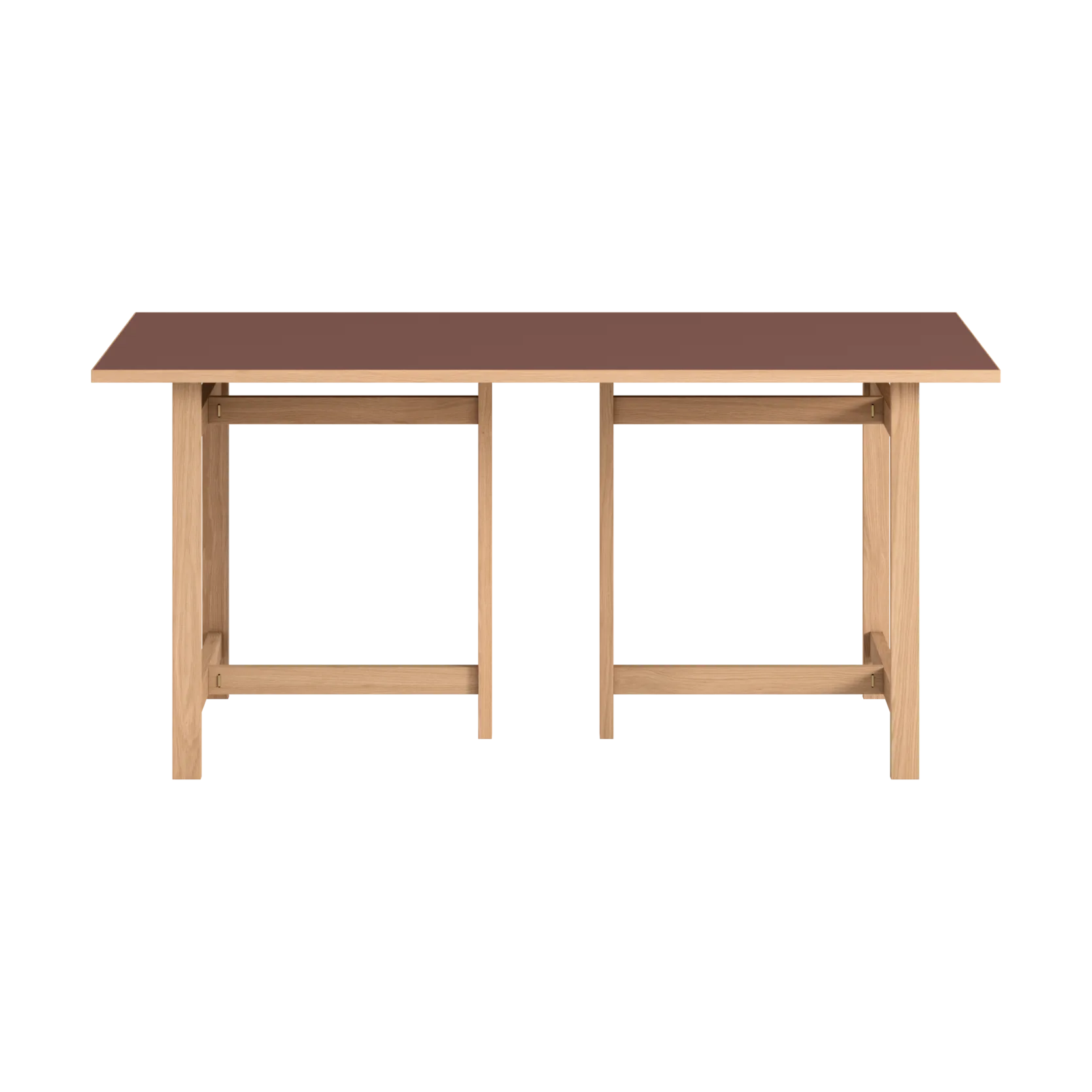 Moebe Rectangular matbord, Burgundy, 160x90 cm MOEBE