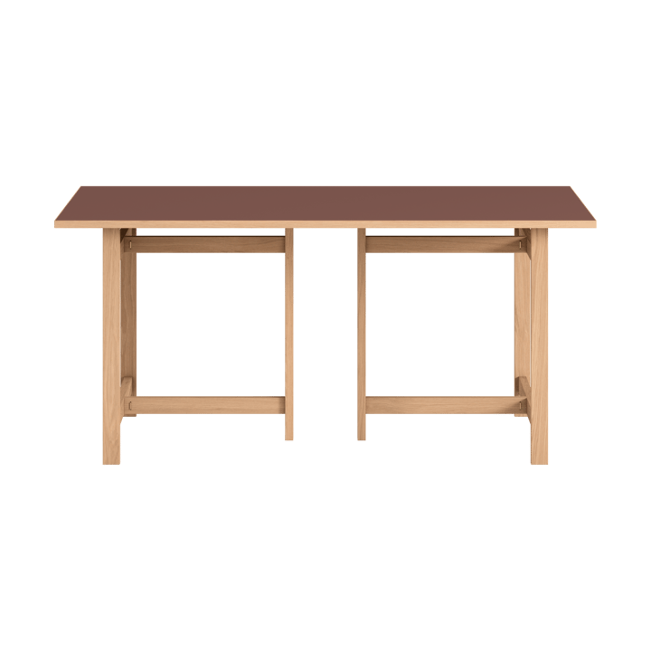 Moebe Rectangular matbord - Burgundy, 160x90 cm - MOEBE