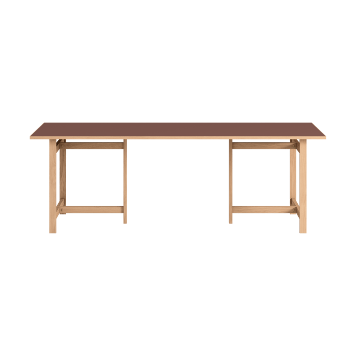 Moebe Rectangular matbord - Burgundy, 220x90 cm - MOEBE