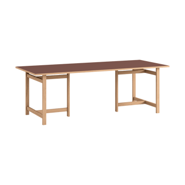 Moebe Rectangular matbord - Burgundy, 220x90 cm - MOEBE