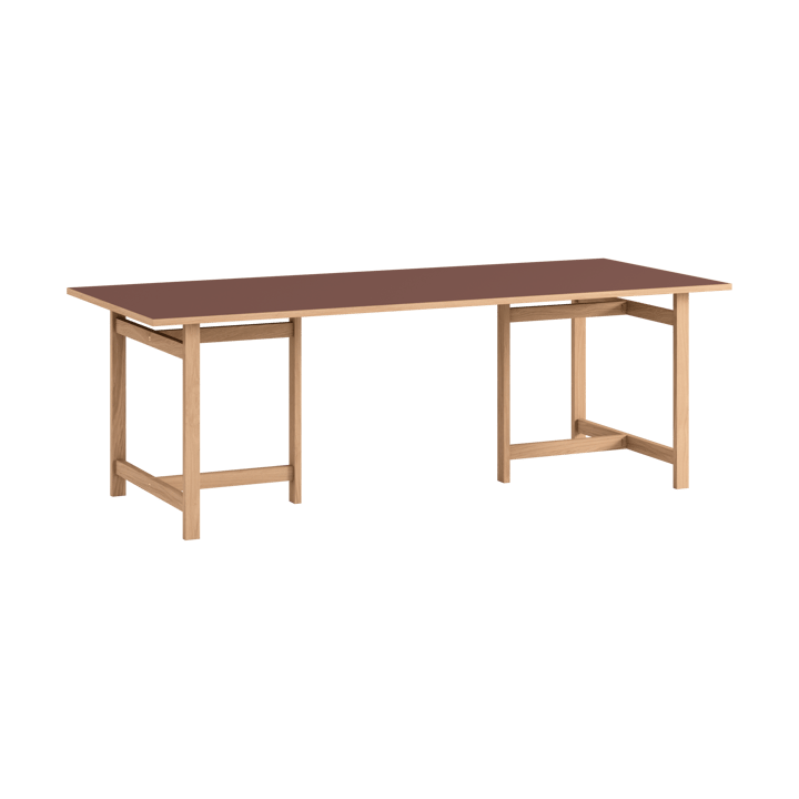 Moebe Rectangular matbord, Burgundy, 220x90 cm MOEBE
