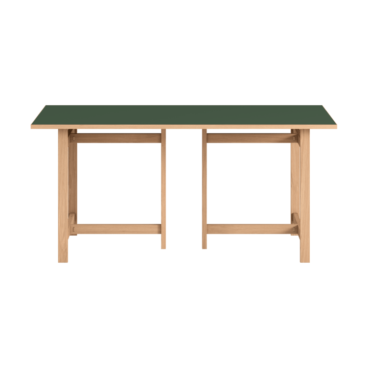Moebe Rectangular matbord - Green, 220x90 cm - MOEBE