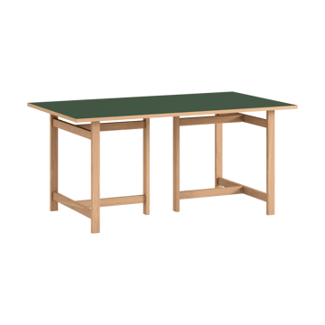 Moebe Rectangular matbord - Green, 220x90 cm - MOEBE