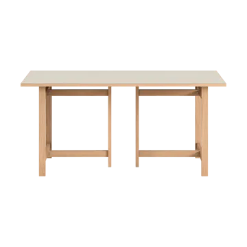 Moebe Rectangular matbord - Light grey, 160x90 cm - MOEBE