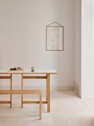 Moebe Rectangular matbord - Light grey, 160x90 cm - MOEBE