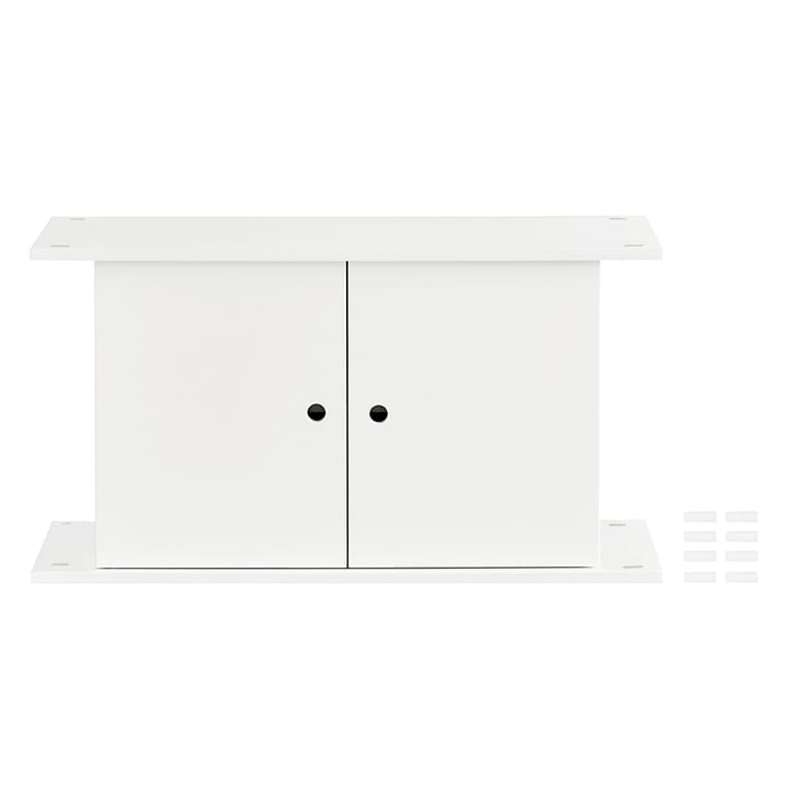 Moebe Shelving System Cabinet skåp 85 cm - White - MOEBE