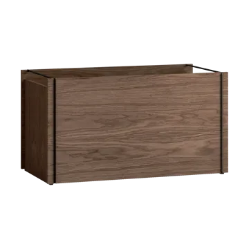 Moebe storage box - Smoked oak-black - MOEBE