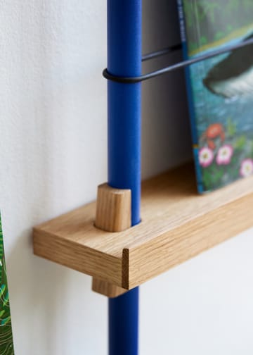 Moebe tidningsställ - Oak-blue - MOEBE