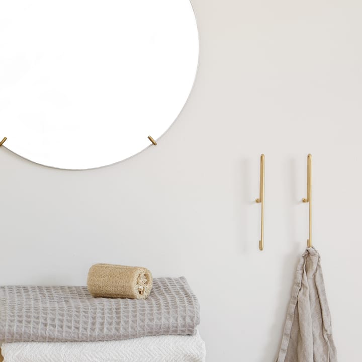 Moebe Wall hook large, Matt guld MOEBE