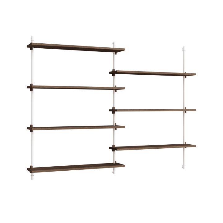 Moebe wall shelving ws.115.2.B - Rökt ek-vit - MOEBE