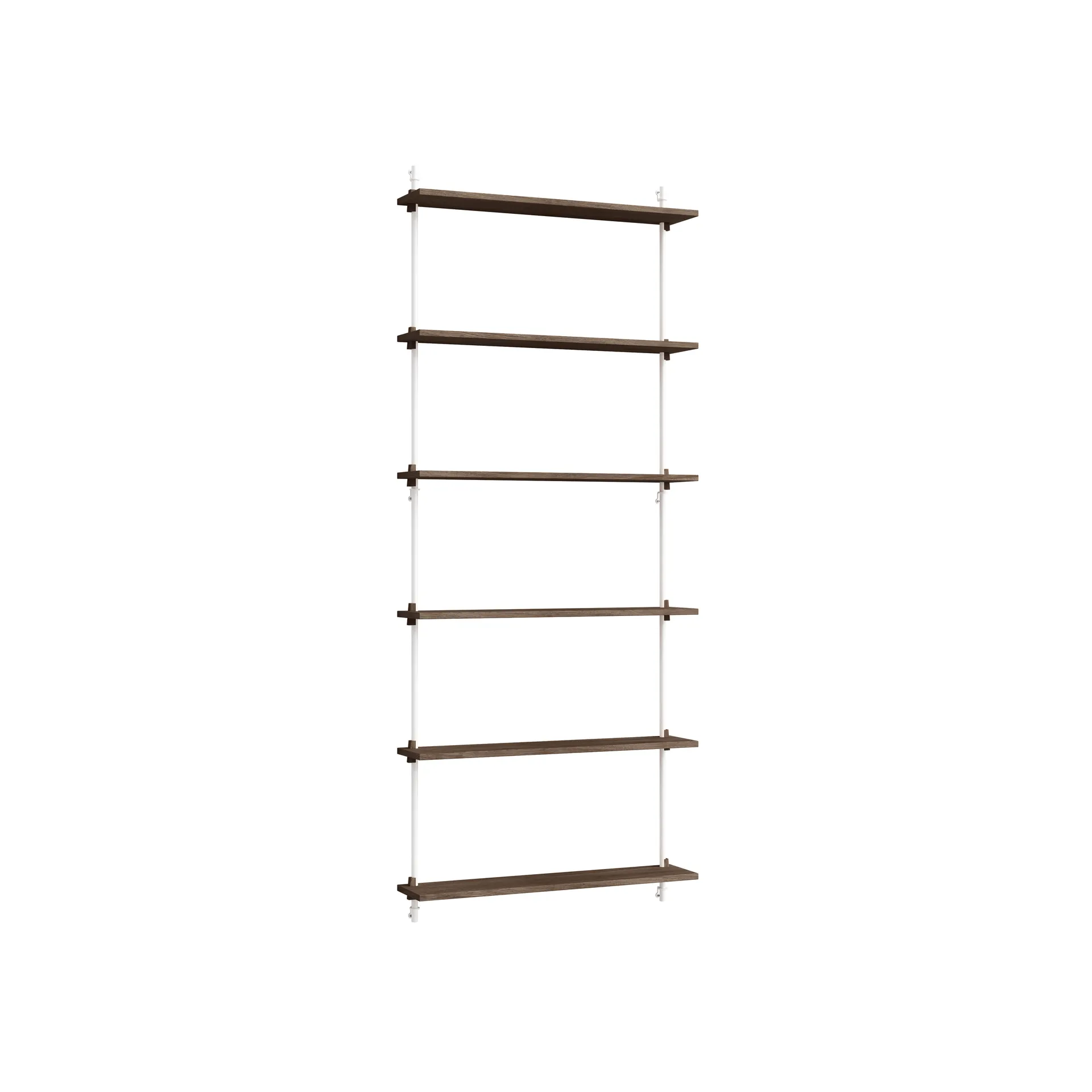 Moebe wall shelving ws.200.1, Rökt ek-vit MOEBE