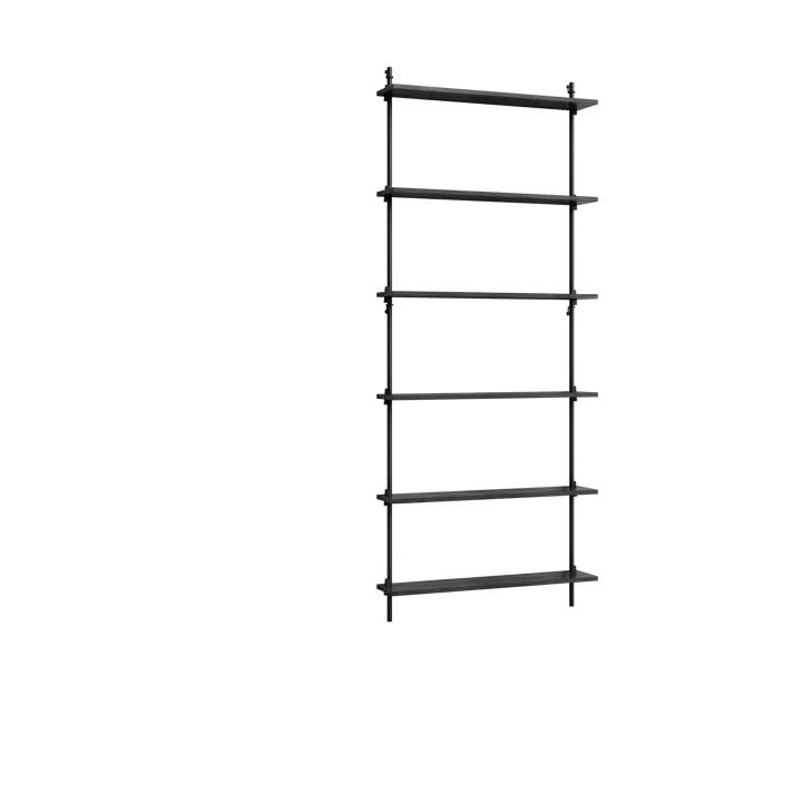 Moebe wall shelving ws.200.1 - Svart - MOEBE