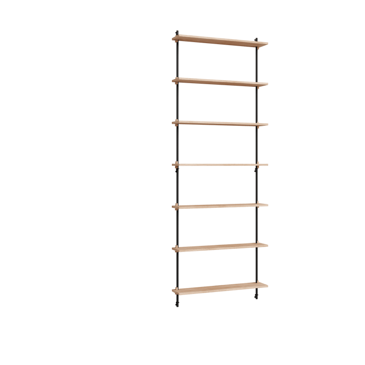 Moebe wall shelving ws.230.1 - Ek-svart - MOEBE