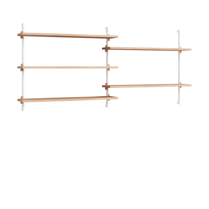 Moebe wall shelving ws.65.2.B - Ek-vit - MOEBE