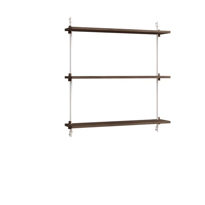 Moebe wall shelving ws.85.1 - Rökt ek-vit - MOEBE