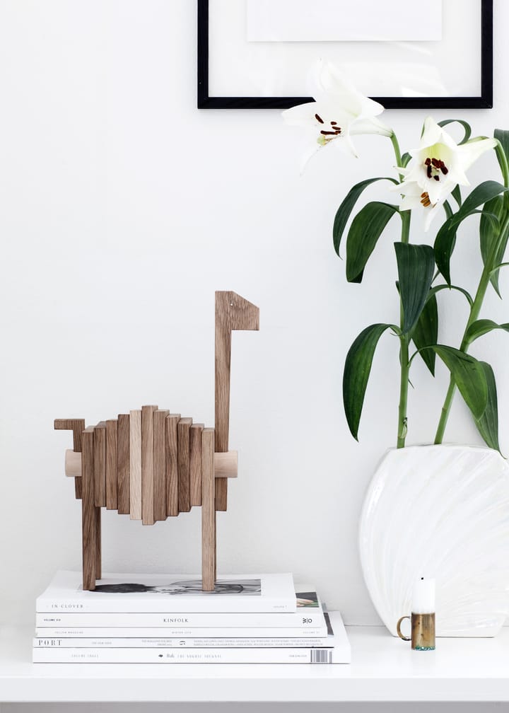 Polygrif ekskulptur 21x32 cm, Wood, black MOEBE