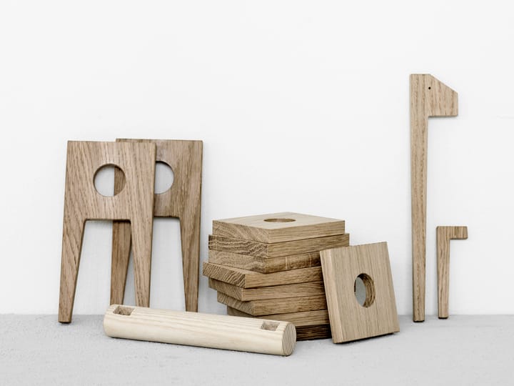 Polygrif ekskulptur 21x32 cm, Wood, black MOEBE