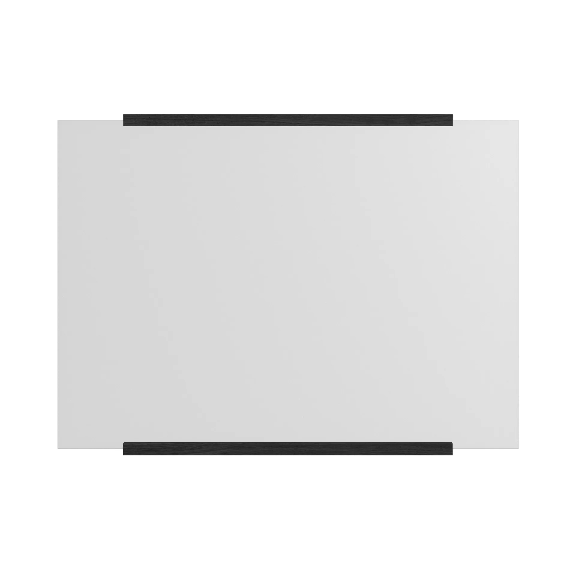 Rektangulär väggspegel 50x70 cm, Black MOEBE