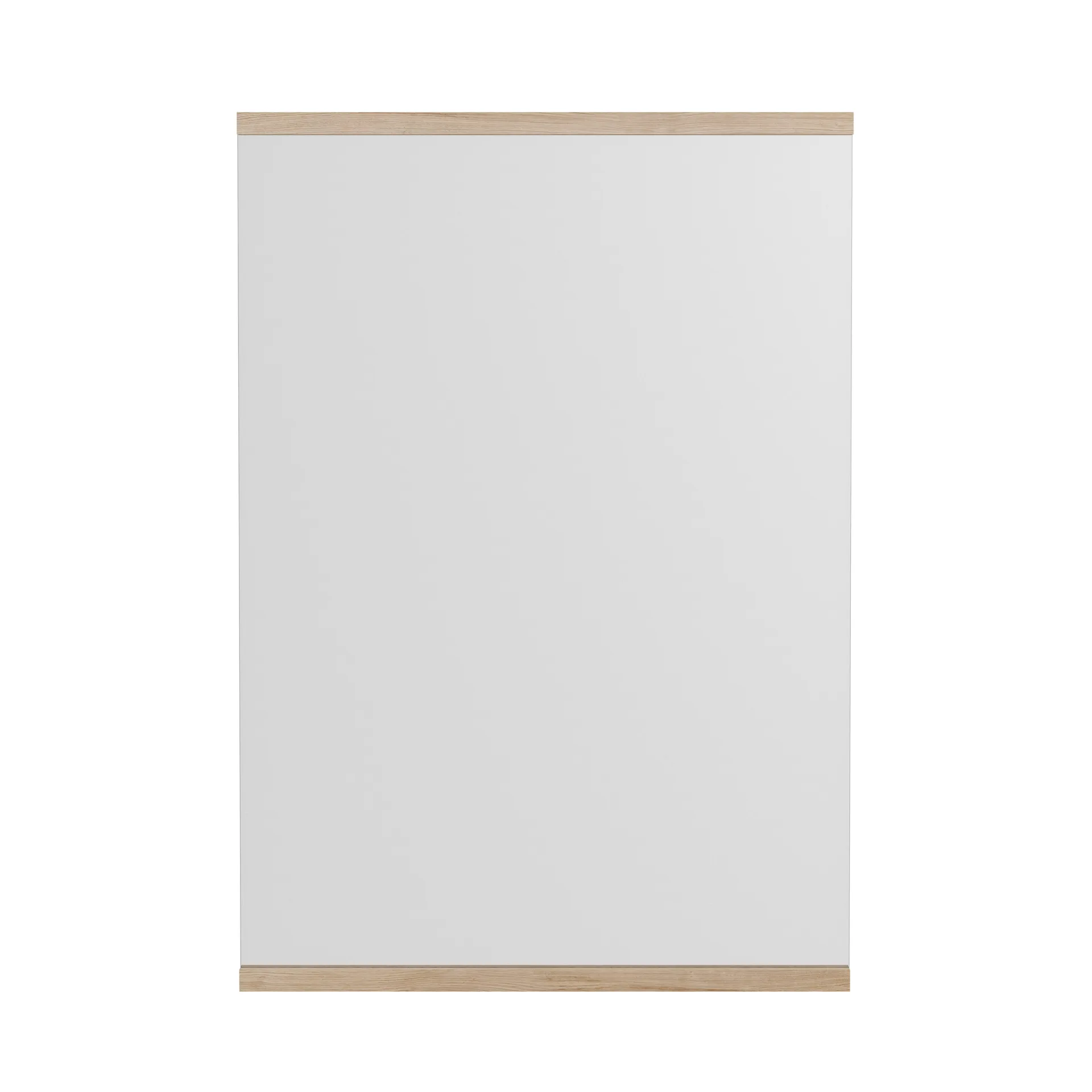 Rektangulär väggspegel 50x70 cm, Oak MOEBE