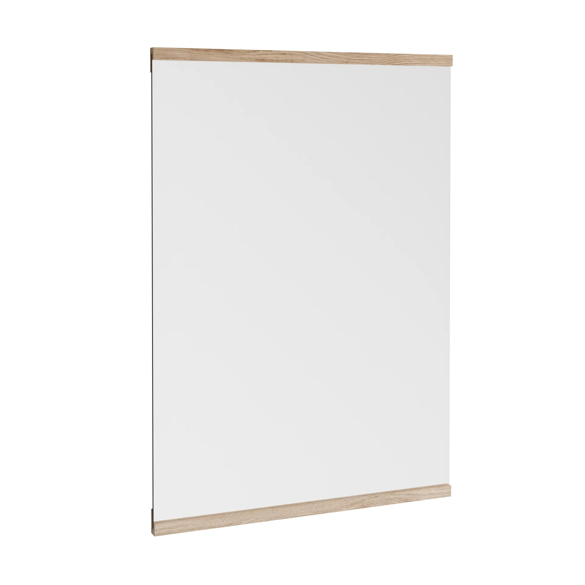 Rektangulär väggspegel 50x70 cm, Oak MOEBE