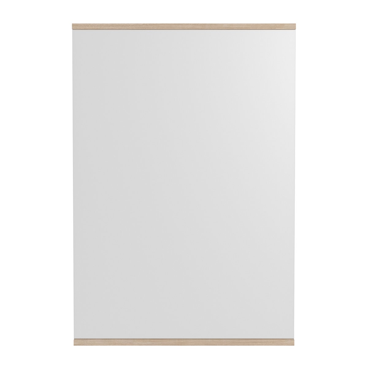 MOEBE Rektangulär väggspegel 70x100 cm Oak | Skandinavisk Design | Väggspeglar | Brun