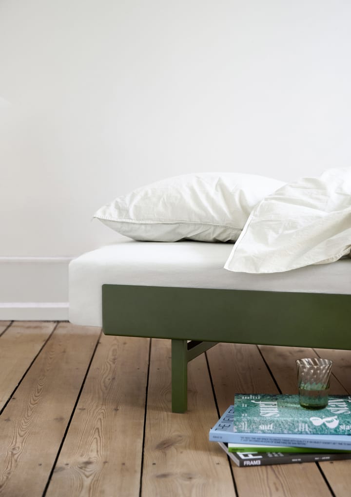 Säng 90 cm med ribbotten, Pine Green MOEBE