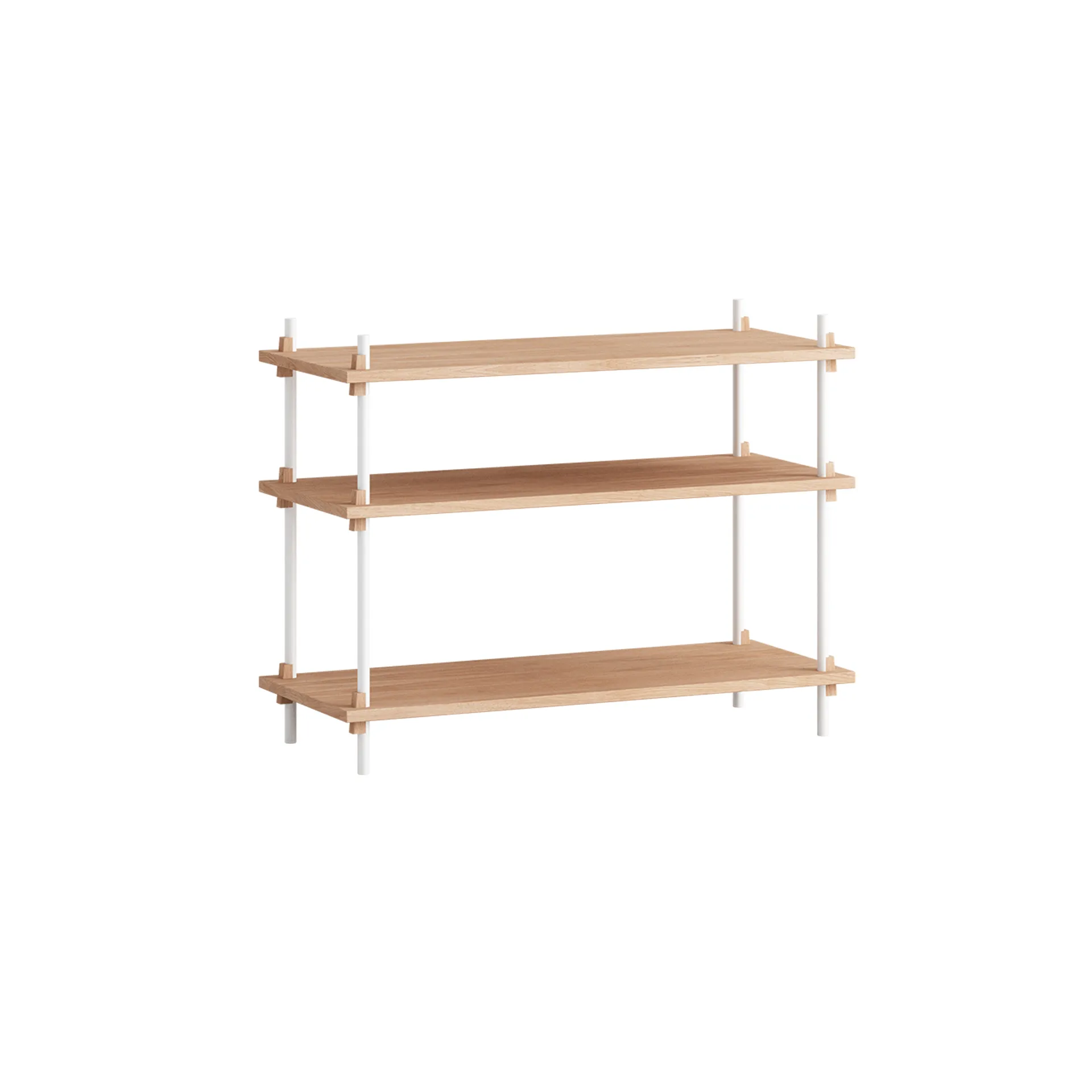 Shelving System classic hylla, Ek-white, 86x65x35 cm, S.65.1.A MOEBE