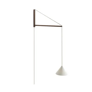 Suspended Wall Lamp vägglampa - Rökt ek-vit - MOEBE