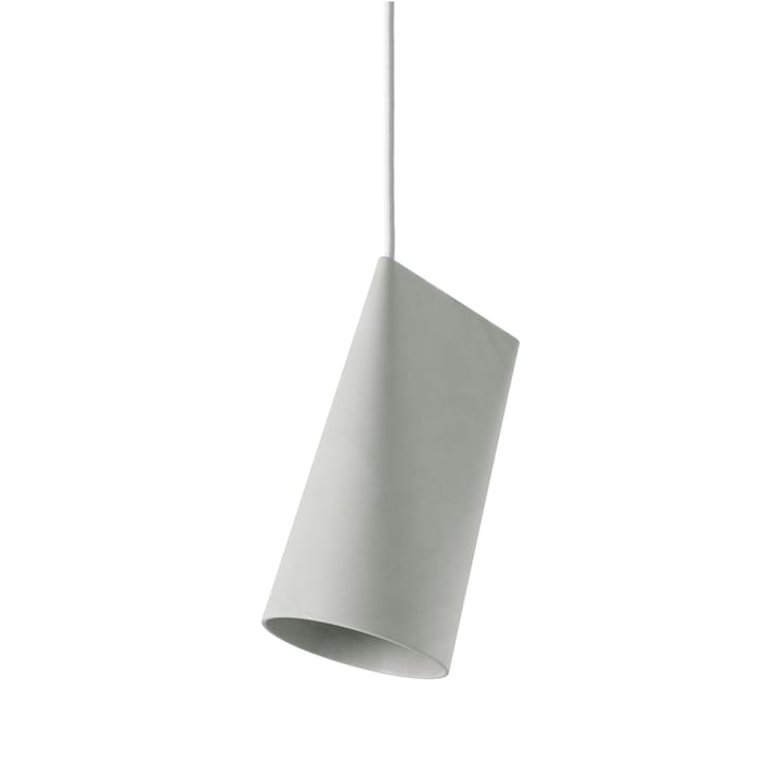 Taklampa keramik 11,2x22 cm - Light Grey - MOEBE