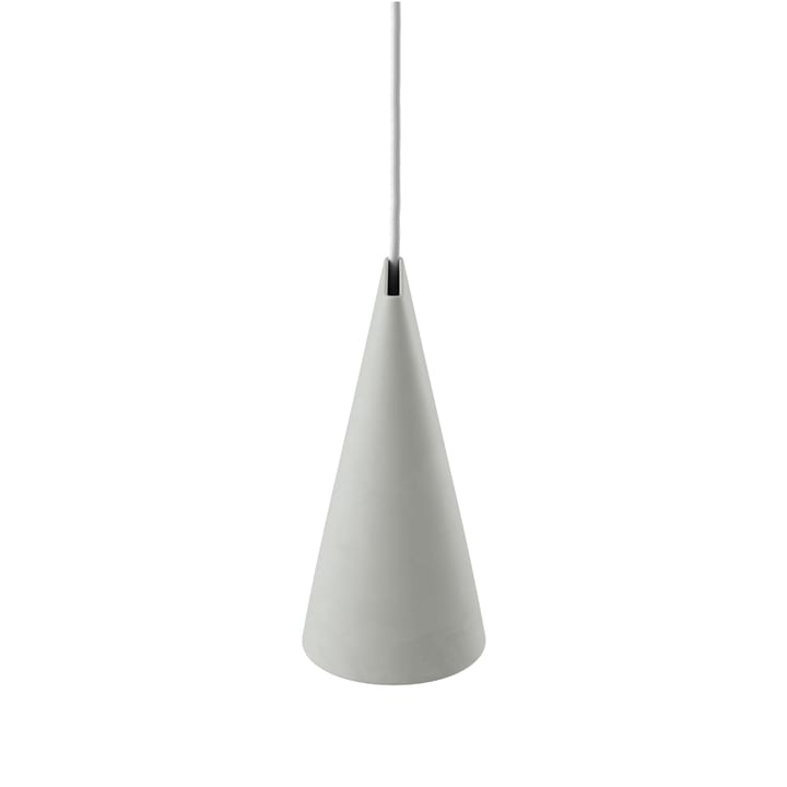 Taklampa keramik 11,2x22 cm, Light Grey MOEBE