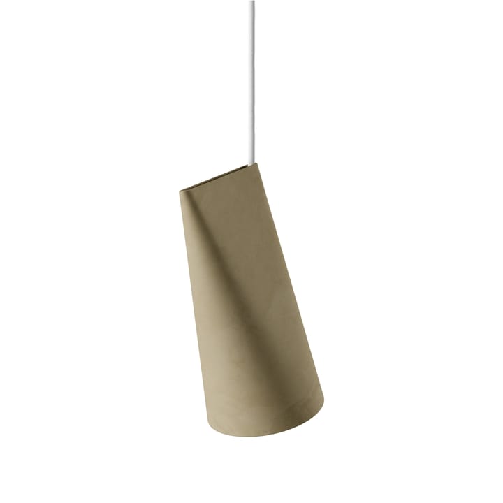 Taklampa keramik 11,2x22 cm, Olive MOEBE